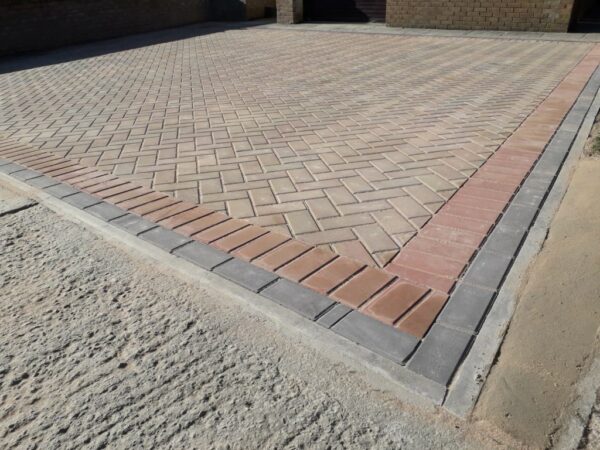 Completed Driveway Paving Installation in Billericay, Essex