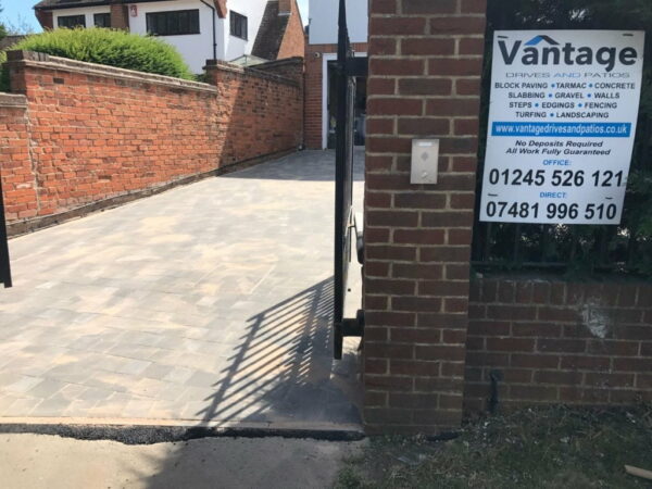 Driveway Paving Completed in Chipping Ongar