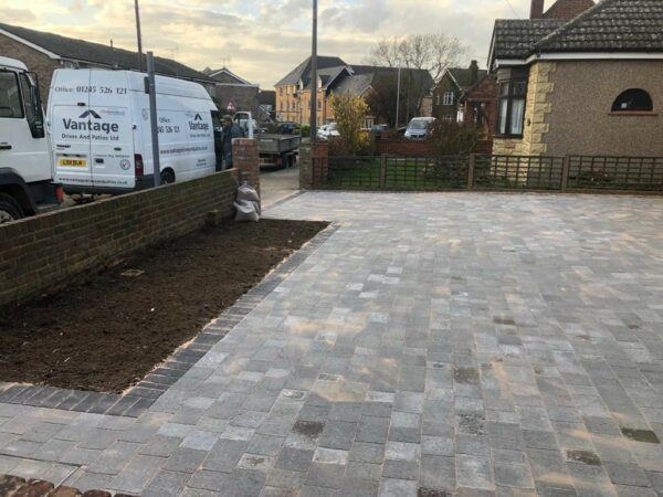 Tegula Block Paving Driveway in Stanford-le-Hope, Essex