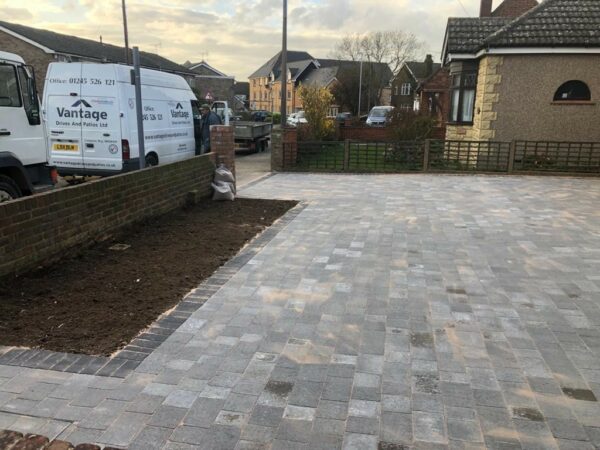 Tegula Paved Driveway in Stanford-le-Hope, Essex