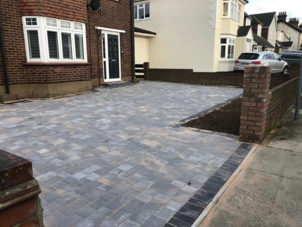 Tegula Block Paving Driveway in Stanford-le-Hope, Essex