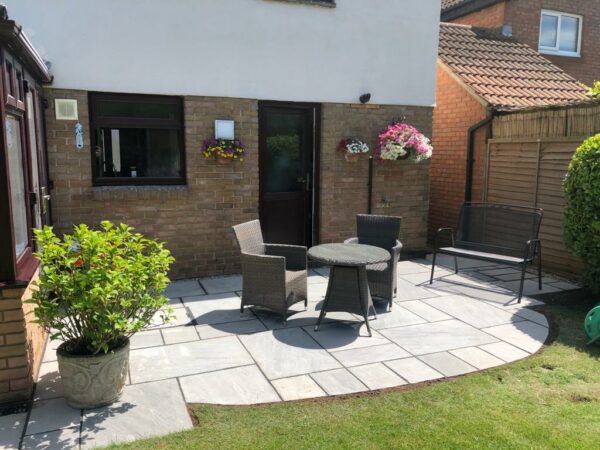 Indian Sandstone Patio in Chelmsford