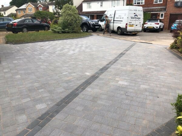 Shared Block Paving Driveway in Chelmsford, Essex
