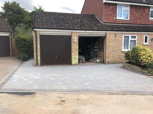 Shared Block Paved Driveway in Chelmsford, Essex