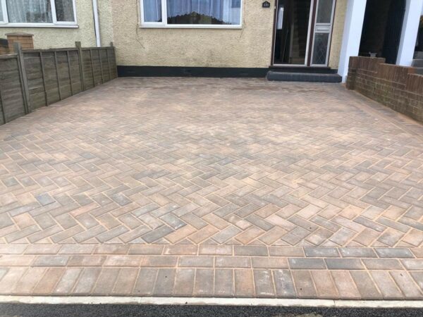 Bracken Block Paved Driveway in Chelmsford