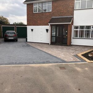 Two Adjacent Paved Driveways in Brentwood