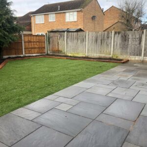 Kandla Grey Sandstone Patio in Springfield, Chelmsford