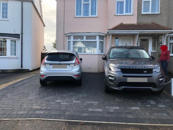 Two Paved Driveways in Chelmsford