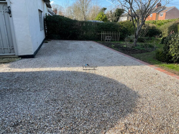 Gravel Driveway Extension in Braintree, Essex