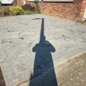 Ash Block Paved Driveway in Billericay, Essex