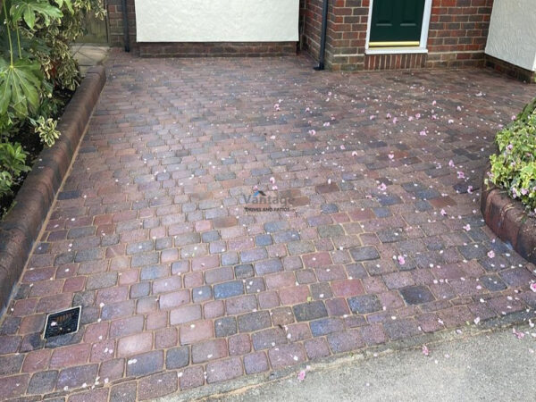 Sinking Driveway Re-Installation in Billericay, Essex