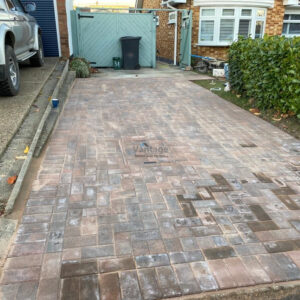 Bracken Paved Driveway and Patio Re-Installation in Witham, Essex